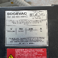 Sogevac SV 40-65 BIFC Vacuum Pump image 0